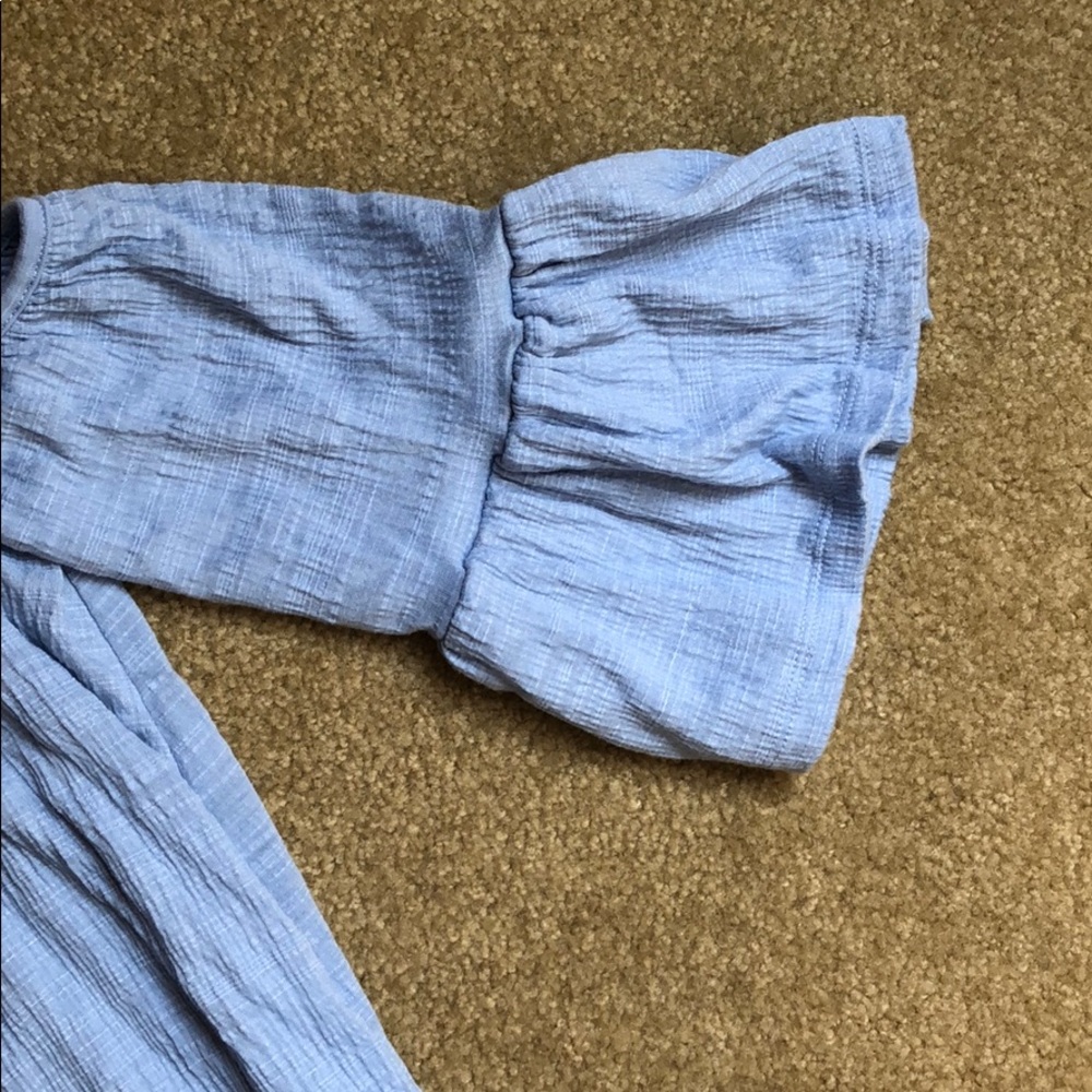 Baby Blue Cold Shoulder - Picture 3 of 3